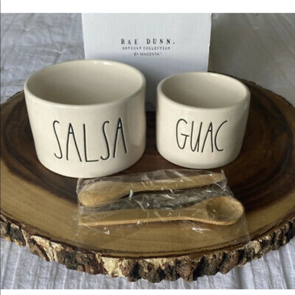COPY - Rae Dunn Salsa and Guac bowls - Picture 2 of 2